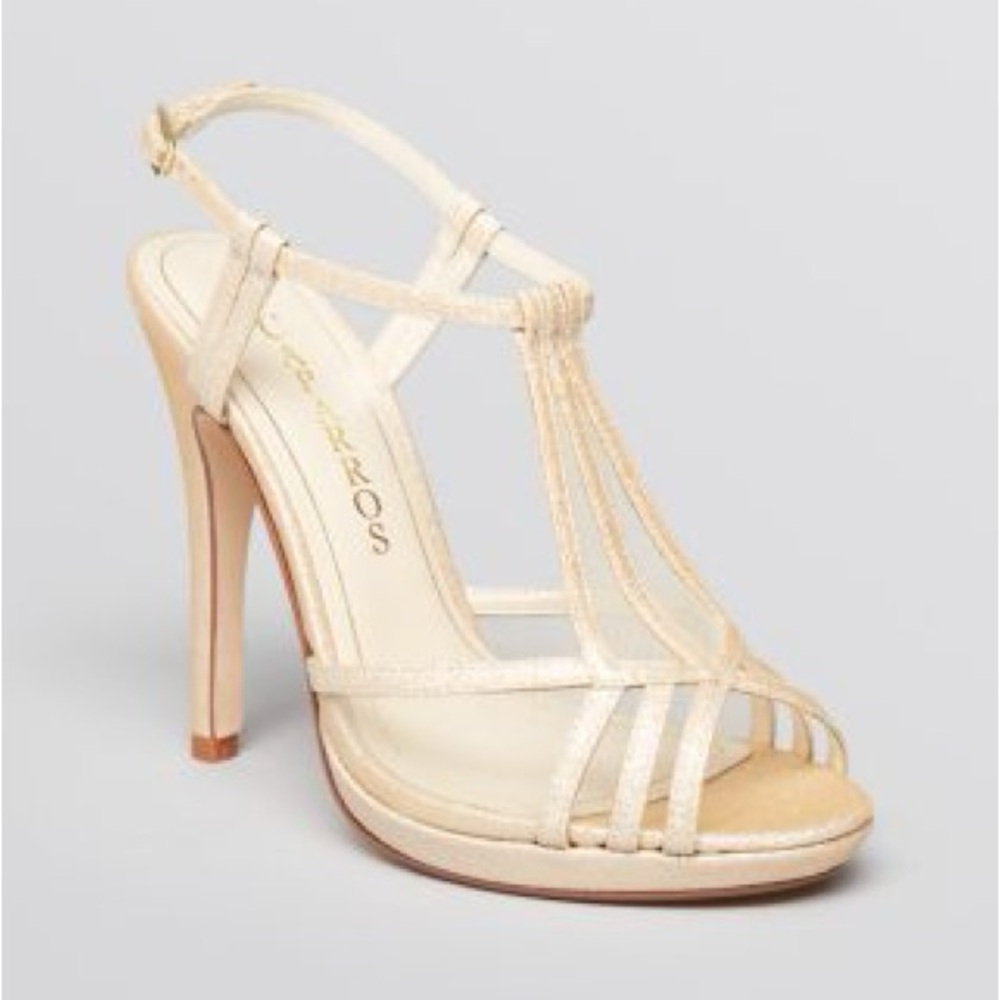 Gold Caparros Heels